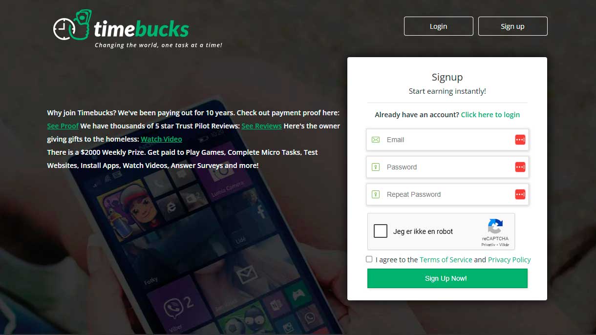 TimeBucks